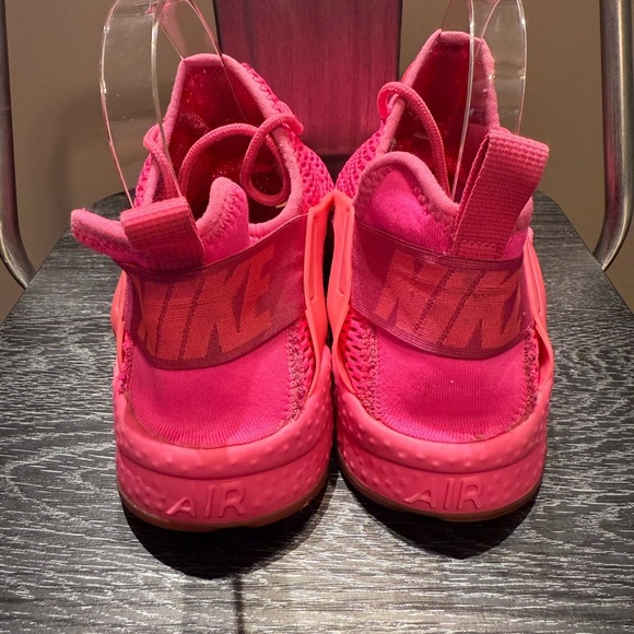 Nike Air women's 7.5 Huarache Run Ultra Breathe 833292-600 Total Pink Blast - Picture 6 of 11